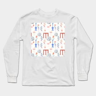 Graphic Home deccor pattern design Long Sleeve T-Shirt